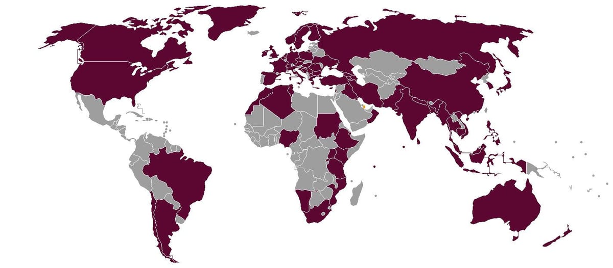 qatar airlines Destinationen anzeigen