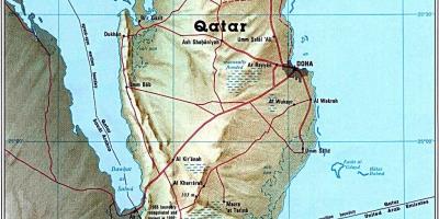 Karte von Katar-Straße 